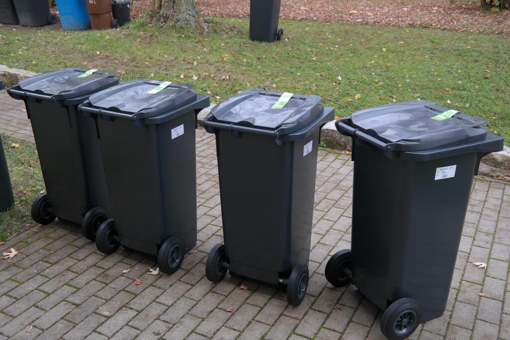 garbage can, waste, garbage, ton, waste bins, ton of plastic, black, large refuse containers, mgb, waste bin, waste container, trash can, container, garbage can, garbage can, garbage can, trash can, trash can, trash can, trash can, trash can